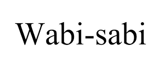 WABI-SABI