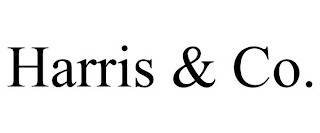 HARRIS & CO.