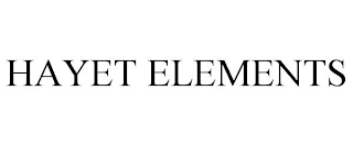 HAYET ELEMENTS