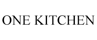 ONE KITCHEN