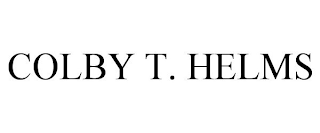 COLBY T. HELMS