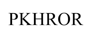 PKHROR