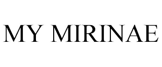 MY MIRINAE