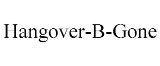 HANGOVER-B-GONE
