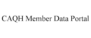 CAQH MEMBER DATA PORTAL