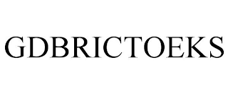 GDBRICTOEKS
