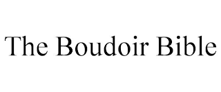 THE BOUDOIR BIBLE