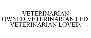 VETERINARIAN OWNED.VETERINARIAN LED. VETERINARIAN LOVED.