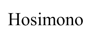 HOSIMONO