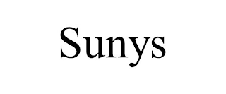SUNYS