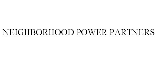 NEIGHBORHOOD POWER PARTNERS