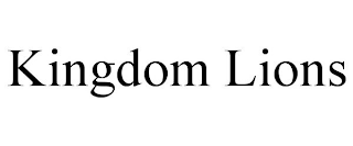 KINGDOM LIONS