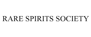 RARE SPIRITS SOCIETY