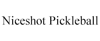 NICESHOT PICKLEBALL