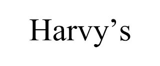 HARVY'S