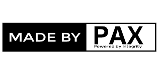 MADE BY PAX POWERED BY INTEGRITY