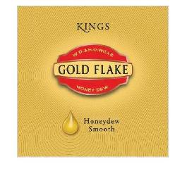 KINGS GOLD FLAKE HONEYDEW SMOOTH W.D. AND H.O.WILLS HONEY DEW.