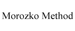 MOROZKO METHOD