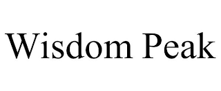 WISDOM PEAK