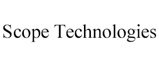 SCOPE TECHNOLOGIES