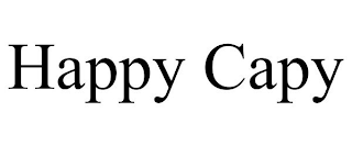 HAPPY CAPY