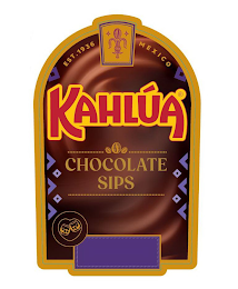 EST. 1936 MEXICO KAHLUA CHOCOLATE SIPS