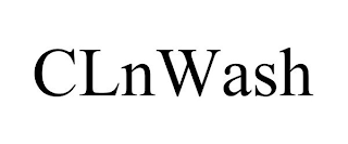 CLNWASH