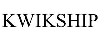 KWIKSHIP