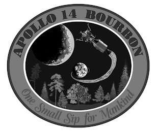 APOLLO 14 BOURBON ONE SMALL SIP FOR MANKIND