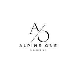 A/O ALPINE ONE COSMECTICS