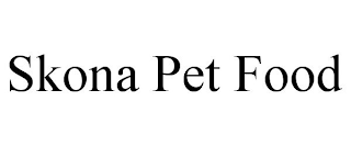 SKONA PET FOOD