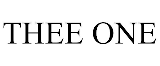 THEE ONE