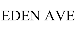 EDEN AVE