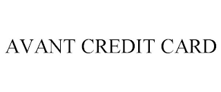 AVANT CREDIT CARD