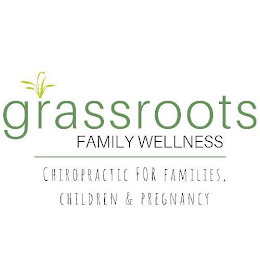 GRASSROOTS FAMILY WELLNESS CHIROPRACTIC FOR FAMILIES, CHILDREN & PREGNANCY