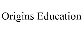 ORIGINS EDUCATION