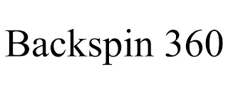 BACKSPIN 360