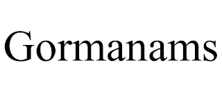 GORMANAMS