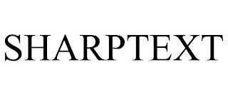 SHARPTEXT