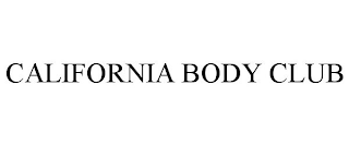CALIFORNIA BODY CLUB