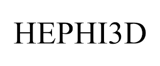 HEPHI3D