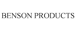 BENSON PRODUCTS