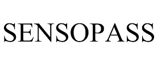SENSOPASS