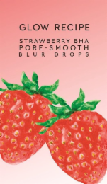 GLOW RECIPE STRAWBERRY BHA PORE-SMOOTH BLUR DROPS