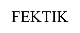 FEKTIK