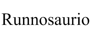 RUNNOSAURIO