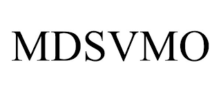 MDSVMO