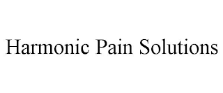 HARMONIC PAIN SOLUTIONS