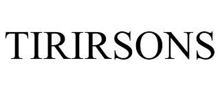 TIRIRSONS