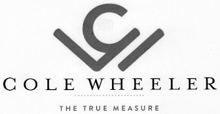 CW COLE WHEELER THE TRUE MEASURE